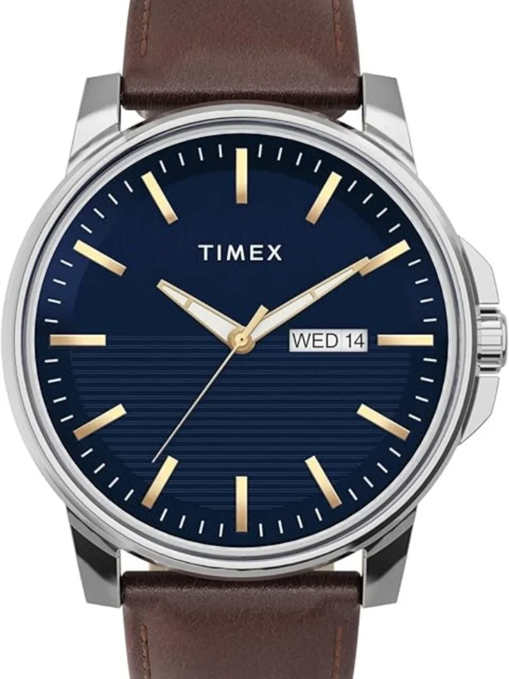 Timex Classic Premium Men's 45mm Leather Strap Watch TW2V79200